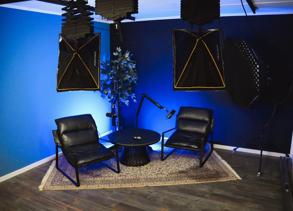 Bild vom Podcast Studio